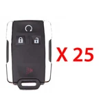 Replacement For Chevrolet 2015 -2021 Keyless Remote Fob 4B M3N32337100 (25 Pack). Fixed Price $120.67.