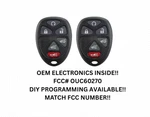Oem Pair Of Gm Keyless Remotes 2010-2014 Tahoe Suburban OUC60270. Fixed Price $23.39.