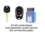 Diy Bundle Oem 2005-2008 Toyota Avalon Solara Keyless Entry Fob GQ43VT20T. Fixed Price $79.00.