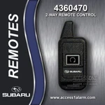 Oem Subaru 1-BUTTON 2-WAY Remote 4360470 Fcc Id GOH-PCMINI-2W2 Ic 3671A-43600830. Fixed Price $24.99.