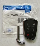 Genuine Oem Cadillac Escalade Keyless Remote Transmitter Smart Fob 13544036. Fixed Price $118.99.
