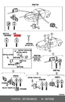Genuine Oe Transmitter, Transponder Key Sub, 8978608020 For Toyota 89786-08020. Fixed Price $46.00.