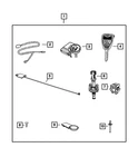 Genuine Mopar Keyless Entry Receiver 5026162AU. Fixed Price $189.21.