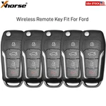 5PCS Xhorse XNFO01EN Universal Remote Key Ford 4 Buttons English Version Us. Fixed Price $59.95.
