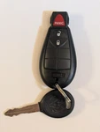 Genuine Ram Dodge 3-BUTTON Key Fobik Unlock Panic Used Oem Precut. Fixed Price $29.99.
