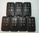 Lot Of 7 Oem Volvo Smart Key Fob Remotes KR55WK49266 Buttons. Fixed Price $140.00.