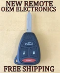 New 05 06 07 Jeep Commander Grand Cherokee Keyless Remote Head Fob KOBDT04A. Fixed Price $29.95.