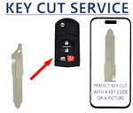 Key Cut Service + Mazda 2005-2015 Flip Blade MZ24 Pn: G2YA-76-2GXB. Fixed Price $19.99.