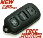 Oem Electronic Keyless Entry Remote Fob For 1999-2002 Toyota 4RUNNER HYQ1512Y. Fixed Price $49.94.
