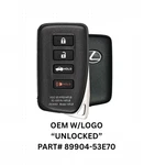 Oem Unlocked 2021-2025 Lexus IS300 IS350 RC300 RC350 Smart Key HYQ14FLB. Fixed Price $67.99.