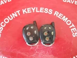 Pair-pursuit Keyless Remote Elvatgb PT#08S 5- Button Red Light Gc. Fixed Price $27.50.