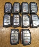 Lot Of 10 Oem Hyundai Smart Key Fob Remote SY5MDFNA433 Buttons. Fixed Price $150.00.