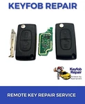 Key Repair Peugeot Partner 207 307 308 407 Button Remote Fob Case Replacement. Fixed Price $47.33.