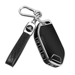 Qbuc For Kia Key Fob Cover,soft Tpu 360 Car Case Silver Edge - Black. Fixed Price $19.22.