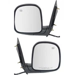 Power Mirror Set Of For 1996-2002 Chevy Express 3500 Heated Manual Folding. Fixed Price $93.16.
