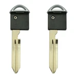 New Emergency Uncut Key Blade W/o Chip Replacement For Nissan Infiniti (2 Pack). Fixed Price $7.96.