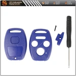 For Honda Accord Civic Pilot Cr-v Blue Remote Key Fob Shell Case+screw Driver. Fixed Price $9.19.
