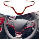 Steering Wheel Buttons Frame Stickers Cover Trim For Chevrolet Malibu Wine Red. Fixed Price $58.47.