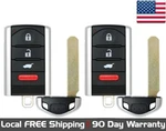 2X New Replacement Proximity Key Fob For Select Acura Vehicles (check Fitment). Fixed Price $104.95.