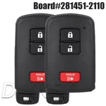 281451-2110 Smart Remote Key Fob For Toyota 4RUNNER Highlander Sequoia HYQ14FB. Fixed Price $40.75.