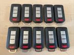 Lot Of 10 Mitsubishi Oem Key Remotes Fobs. Fixed Price $149.99.