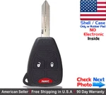 1 New Replacement Keyless Entry Remote Keyfob For Chrysler Dodge Jeep Shell Only. Fixed Price $14.95.