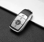 Tpu Leather 3 Button Remote Key Fob For Mercedes-benz S-class 2017 2018 Up. Fixed Price $13.99.