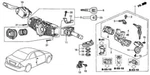 Genuine Honda Transmitter Assembly Keyless 72147-S5A-A01. Fixed Price $96.29.