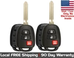 2X New Replacement Key Fob Shell / Case For Select Toyota Scion Vehicles. Fixed Price $24.95.