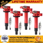 4 Pack Ignition Coil And Spark Plug For Toyota Yaris Prius Scion Xa Xb Echo 1.5L. Fixed Price $75.59.