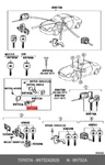 Genuine Oe Case, Transmitter Housing, 8975242020 For Toyota 89752-42020. Fixed Price $43.93.