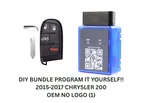 Diy For Oem 4 Button 2015-17 Chrysler 200 Smart Key, No Logo. Fixed Price $77.99.