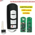 Keyless Smart Fob Remote For 2009 2010 2011 2012 2013 Mazda 6 KR55WK49383. Fixed Price $31.80.