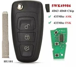 Fits Ford 433MHZ 5WK49986 Complete Transponder Remote Key. Fixed Price $32.21.