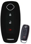 Keyless Entry Fob Rubber Cover For Nissan Remote Kicks Rogue 2025 2024 Black. Fixed Price $8.99.