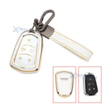 White Full Cover Remote Fob Case W/keychain For Cadillac CT6 XT5 Cts HYQ2AB. Fixed Price $15.99.