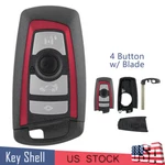 Car Remote Key Fob Shell Case 4BUTTON For Bmw 5 7 Series F10 F20 F30 F40 Red. Fixed Price $11.95.