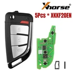 5X Xhorse Wire Remote Flip Key Knife Style 3+1BUTTONS XKKF20EN For Vvdi Tool. Fixed Price $44.95.