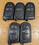 Lot Of Oem Jeep Smart Key Fob Remotes GQ4-54T Buttons. Fixed Price $90.00.