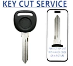 Key + B99-PT Uncut Gm Cadillac Oldsm Pontiac Buick Transponder Chip. Fixed Price $23.99.