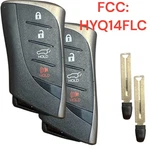 Smart Keys For Lexus Lx Nx Rx Tx 22-25 Keyless Entry Remote Fob Blank Prox. Fixed Price $77.67.