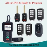 For Replacement Remote Fob Tool Kit Keyless 2006-2025 Honda Civic Program. Fixed Price $128.79.