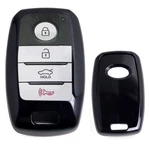 Chrome Black Tpu Key Fob Case Cover Kia Optima K5 Sorento Carens Forte Soul. Fixed Price $10.09.