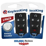 2X Keyless Entry Remote Fob Control Transmitter For M3N-32337100 6B Chrome. Fixed Price $17.95.