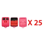 Remote Fob Case Shell 3B Compatible With Ford Rubber Button Pad PINK(25PACK). Fixed Price $60.10.