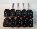 Lot Of 10 Oem Honda Head Key Fob Remotes N5F-A04TAA 6 Buttons. Fixed Price $190.00.