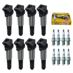 New Set Of 8 Ignition Coil & Ngk Spark Plug For Bmw 545I 645CI 745LI 745I 4.4L. Fixed Price $149.99.