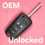Unlocked Oem Chevrolet Equinox Trax Flip Key 4B Remote Start AVL-B01T1AC. Fixed Price $29.99.