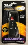 Duracell CP128D Replacement Key Fob Case For Chrysler/dodge/jeep. Fixed Price $10.00.