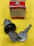 Nos Briggs And Stratton 700742 8813 Gm Deck Mount Trunk Coded Lock With Keys. Fixed Price $19.73.